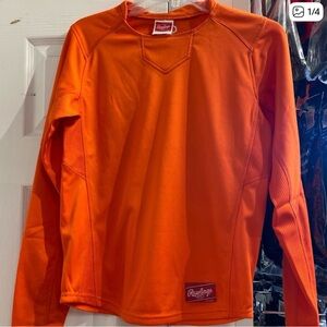 Rawlings Vibrant Orange Athletic Shirt